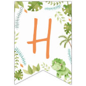 Dinosaur Bunting Banner (Tweede vlag)