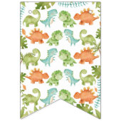 Dinosaur Bunting Banner (Eerste vlag)