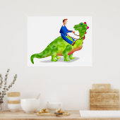 Dinosaur Business Poster (Keuken)