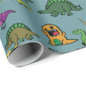 Dinosaur Cadeaupapier (Rol Hoek)