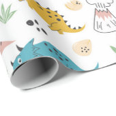 Dinosaur Cadeaupapier (Rol Hoek)