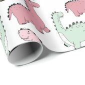 Dinosaur Cadeaupapier (Rol Hoek)