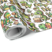 Dinosaur Cadeaupapier (Rol Hoek)