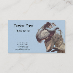 Dinosaur Calling Card Contactkaartje