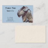 Dinosaur Calling Card Contactkaartje (Voorkant / Achterkant)