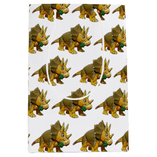 Dinosaur Cartoon speelgoed Triceratops Medium Cadeauzakje