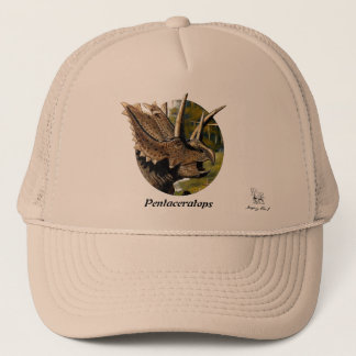 Dinosaur Casquette Pentaceratops Portrait Gregory