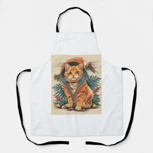 Dinosaur Cat Explorer Schort