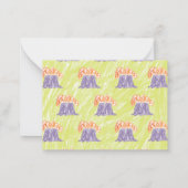 Dinosaur Classroom Valentijn Note Kaart Notitiekaartje (Achterkant)