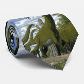 Dinosaur Cravate picturale Pleurocoelus Gregory Pa (Roulé)