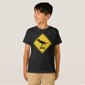 Dinosaur Crossing Shirt (Voorkant volledig)