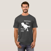Dinosaur Day May 15th Cool Holiday Shirt (Voorkant volledig)
