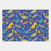 Dinosaur Design Wrapping Paper (Voorkant)