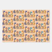 Dinosaur Design Wrapping Paper (Voorkant)