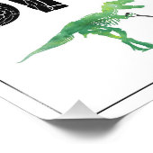 Dinosaur Dig Birthday Sign Foto Afdruk (Hoek)