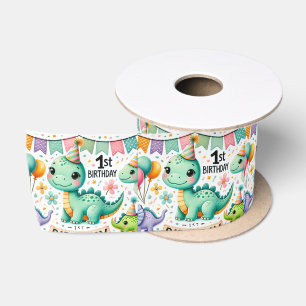 Dinosaur Dino 1e verjaardag Lint