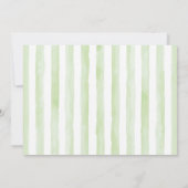 Dinosaur, Dino Baby shower Green invitation (Dos)