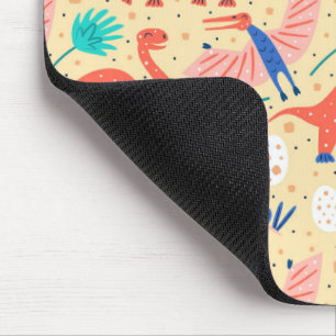 Dinosaur Dino Eggs Brontosaurus Pattern Muismat