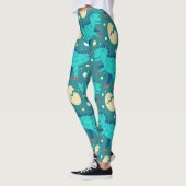 Dinosaur Dino Eggs T-Rex Pattern Leggings (Links)