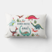 Dinosaur dino-miet one kussen (Voorkant)