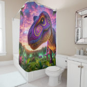 Dinosaur Douchegordijn (In situ)