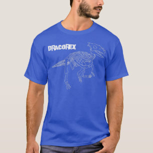 Dinosaur Dracore Fossil skeleton T-shirt