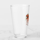  Dinosaur Drink bril Glas (Rechts)