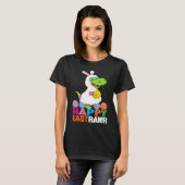 Dinosaur Easter Day Eggs cellent Happy East Rawr r T-shirt (Voorkant volledig)
