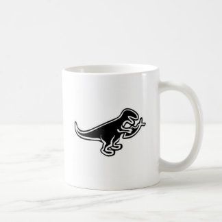 Dinosaur Eating Jesus Fish Koffiemok