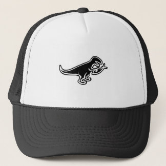 Dinosaur Eating Jesus Fish Trucker Pet