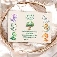 Dinosaur Egg Schattigee Waterverf Baby Diapper Raf