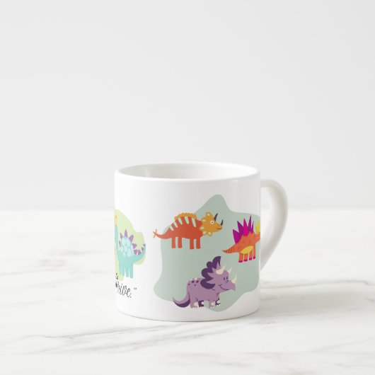 Dinosaur Espresso Kop (Voorkant rechts)