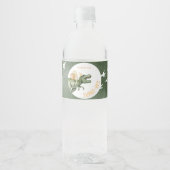 Dinosaur Étiquettes de bouteille d'eau de la fête (Devant)