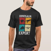 Dinosaur Expert Rex Dino Tyrannosaurus Rex T-shirt (Voorkant)
