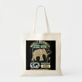 Dinosaur Facts - Wooly Mammoth Science - Anatomie Tote Bag (Voorkant)
