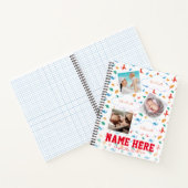 Dinosaur fête d'anniversaire Livre d'or (Intérieur)