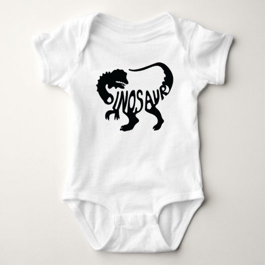 Dinosaur Fossil Romper (Voorkant)