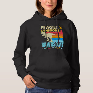 Dinosaur Fragile X is Geweldige Fragile X Syndrome Hoodie