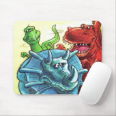 Dinosaur Friends Muismat (Met muis)