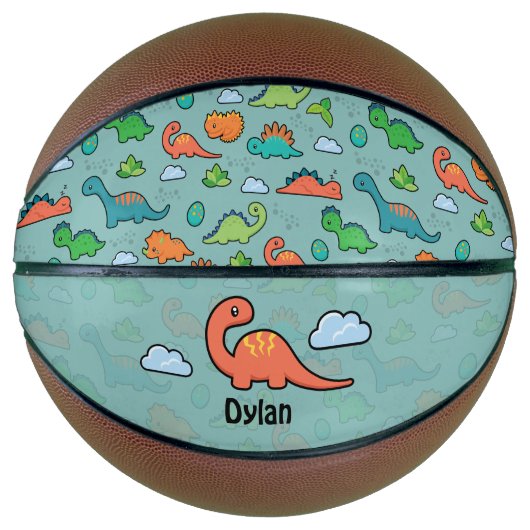 Dinosaur Fun Basketbal (Voorkant)
