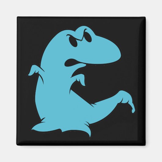 Dinosaur Ghost Magneet (Voorkant)