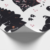 Dinosaur Gift Wrapping Paper Cadeaupapier (Hoek)