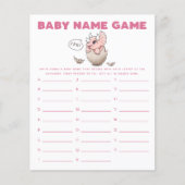 Dinosaur Girl Name Shower Game (Voorkant)
