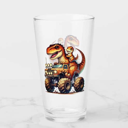 Dinosaur  glas (Voorkant)