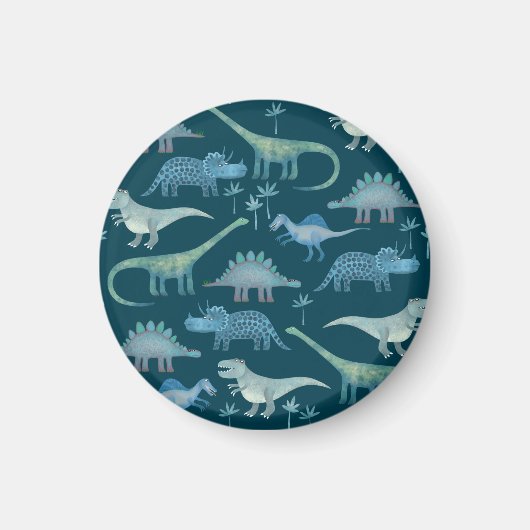 Dinosaur Green Magneet (Voorkant)