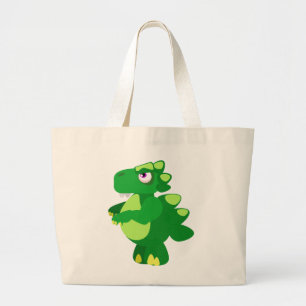 Dinosaur Grote Tote Bag