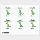 Dinosaur Hartelijk dank voor de positieve stickers (Vel)