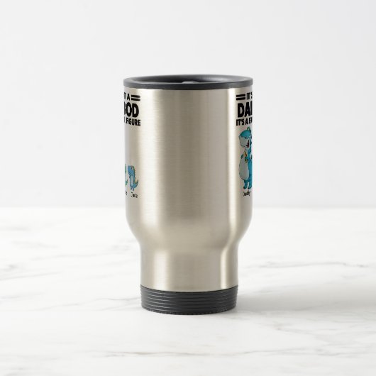 Dinosaur Het is geen pap die T-Shirt heeft Reisbeker (Center)