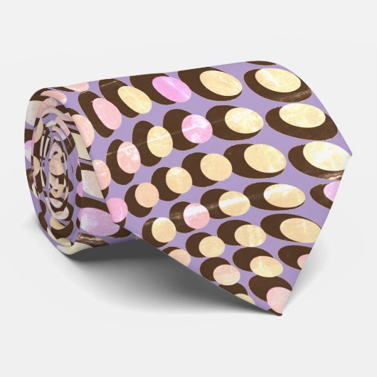 Dinosaur Hide-Stropdas Stropdas (Opgerold)