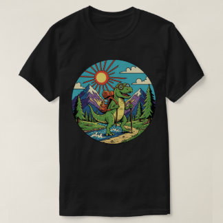 Dinosaur Hiker Adventure - Dino Trekking T-shirt